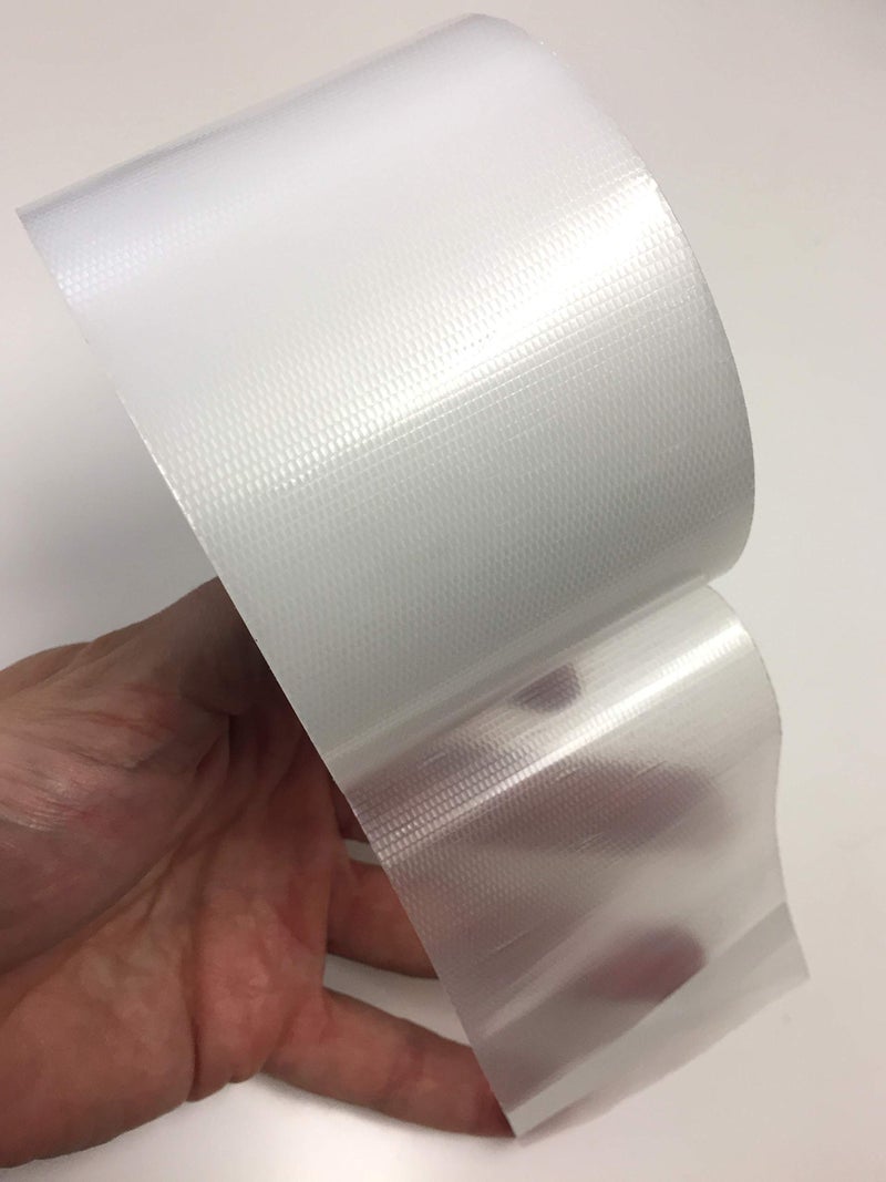Gaffer Power Transparent Duct Tape, Ultra High Performance Weather Resistant Tape for Discreet, No Show Repairs and Mounting | Residential, Commercial and Industrial Uses (3 Inch x 20 Yards) - Image 4